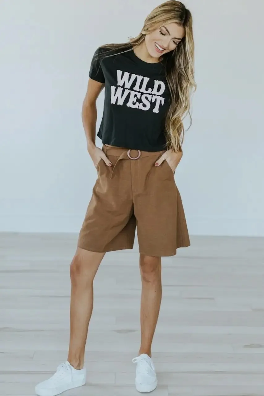 Wild West Crop Tee