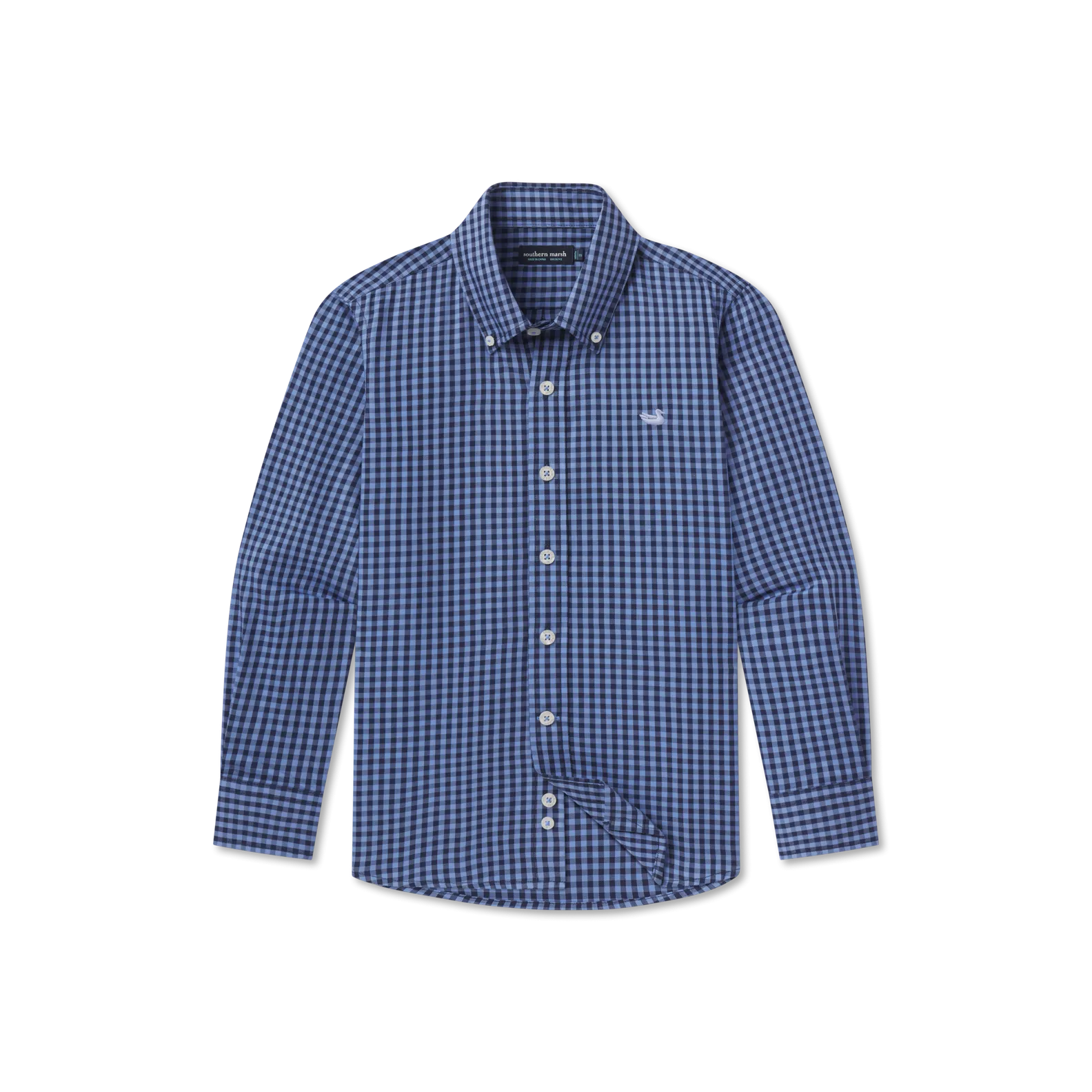 Youth Memphis Gingham Dress Shirt