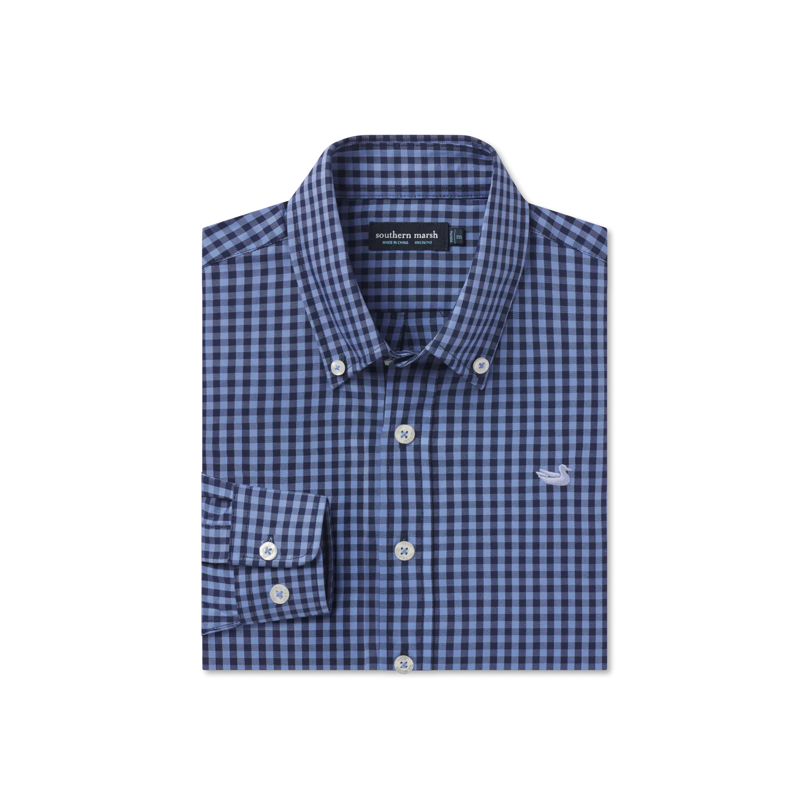 Youth Memphis Gingham Dress Shirt